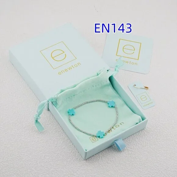 Enewton Gold Bead Cross Bracelet